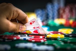 Blackjack Double Down Dealer's Hand